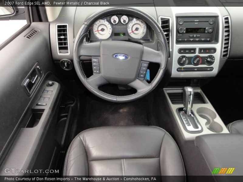 Pewter Metallic / Charcoal Black 2007 Ford Edge SEL AWD