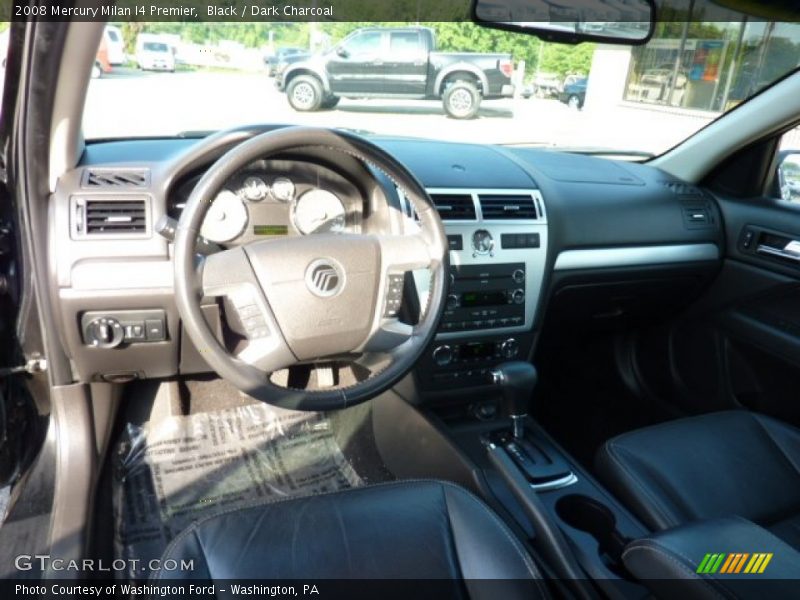 Black / Dark Charcoal 2008 Mercury Milan I4 Premier