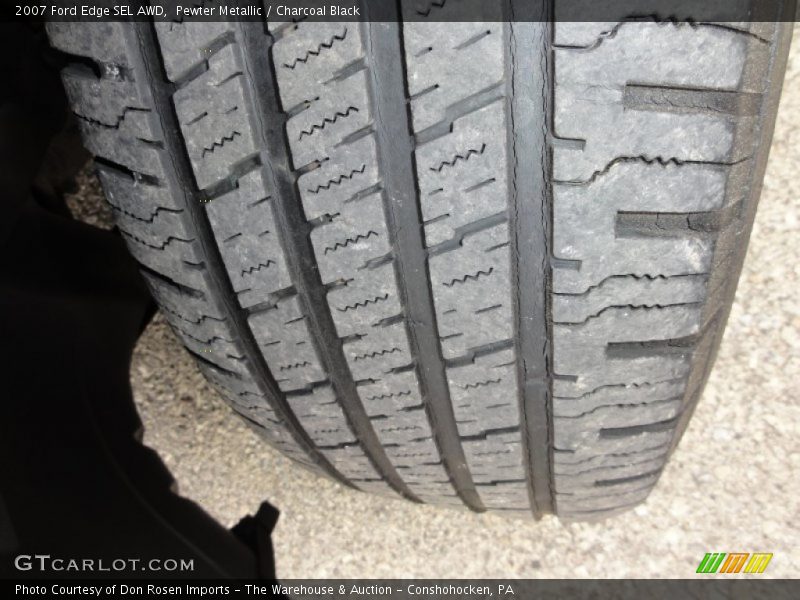 Pewter Metallic / Charcoal Black 2007 Ford Edge SEL AWD