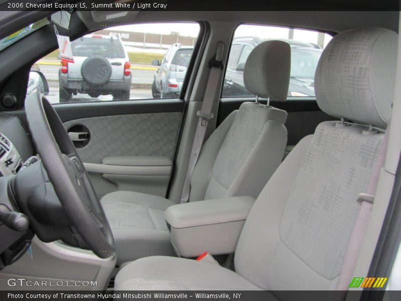 Summit White / Light Gray 2006 Chevrolet Equinox LS