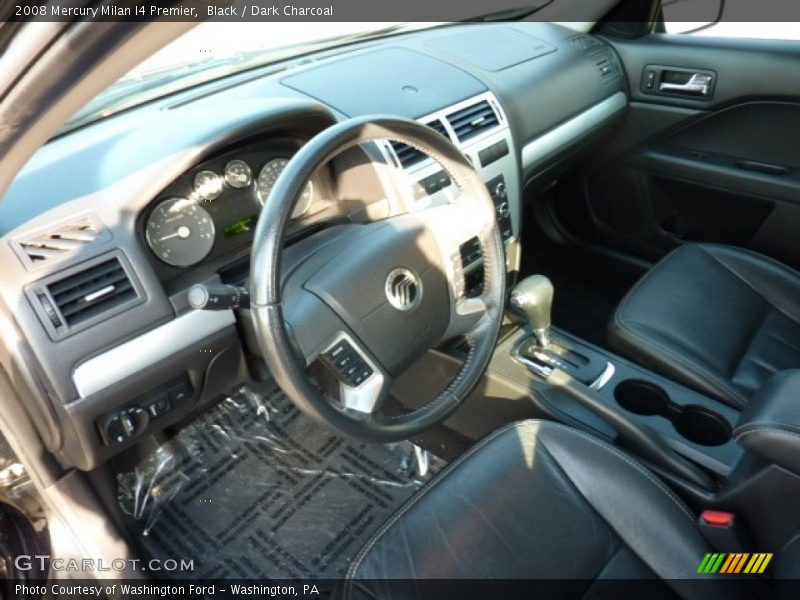 Black / Dark Charcoal 2008 Mercury Milan I4 Premier