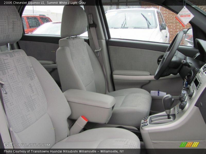 Summit White / Light Gray 2006 Chevrolet Equinox LS