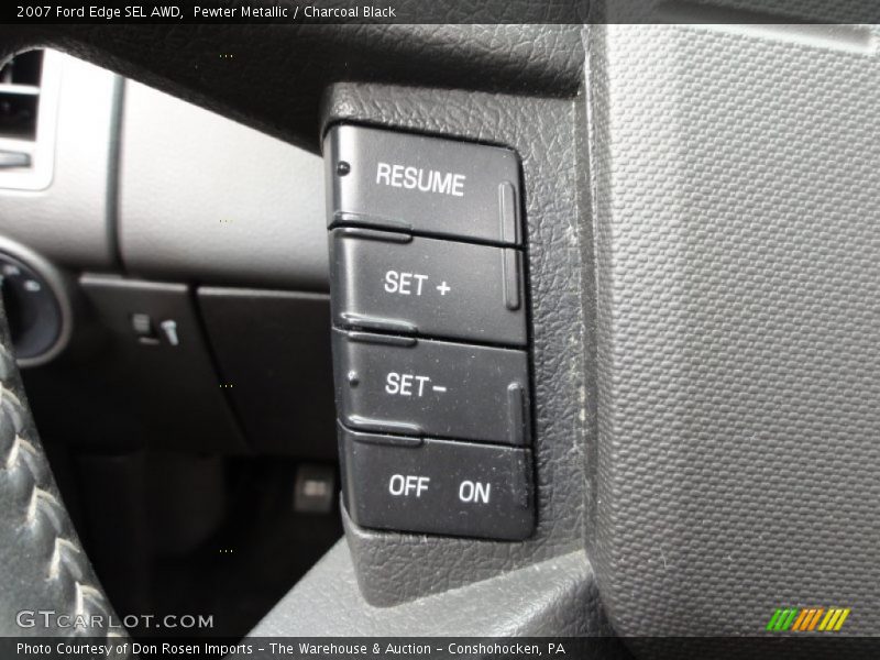 Pewter Metallic / Charcoal Black 2007 Ford Edge SEL AWD
