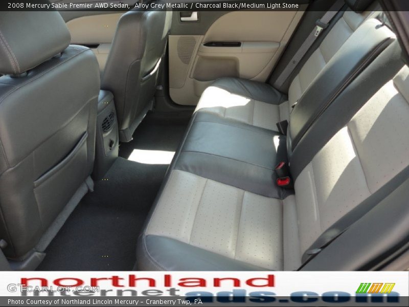 Alloy Grey Metallic / Charcoal Black/Medium Light Stone 2008 Mercury Sable Premier AWD Sedan