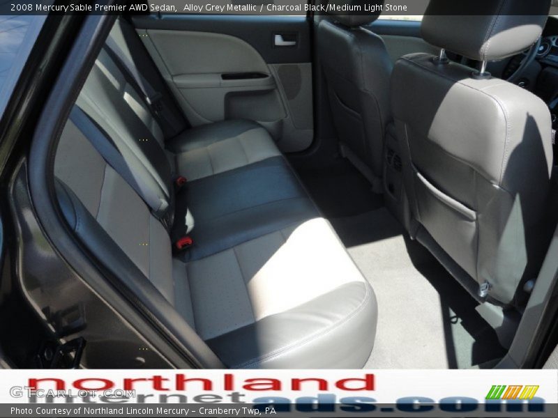 Alloy Grey Metallic / Charcoal Black/Medium Light Stone 2008 Mercury Sable Premier AWD Sedan