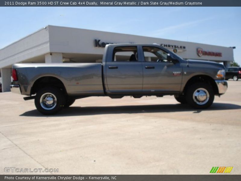 Mineral Gray Metallic / Dark Slate Gray/Medium Graystone 2011 Dodge Ram 3500 HD ST Crew Cab 4x4 Dually