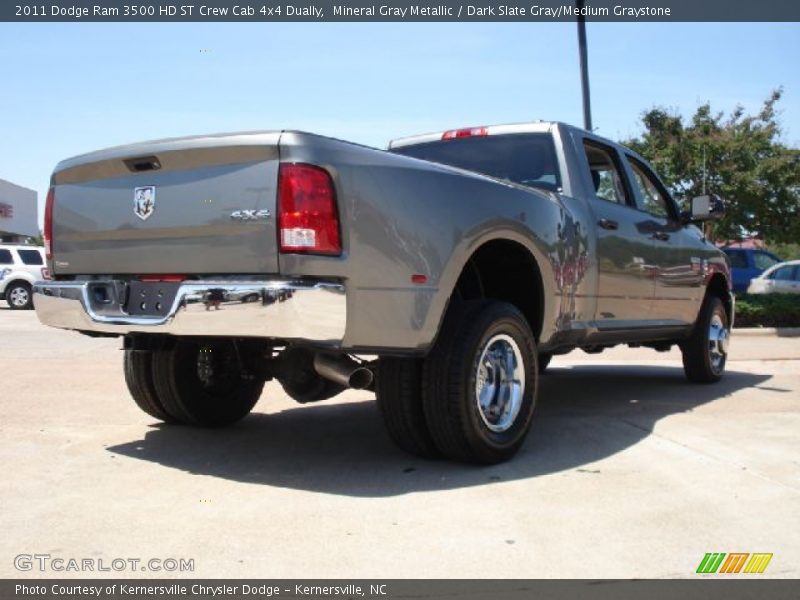 Mineral Gray Metallic / Dark Slate Gray/Medium Graystone 2011 Dodge Ram 3500 HD ST Crew Cab 4x4 Dually