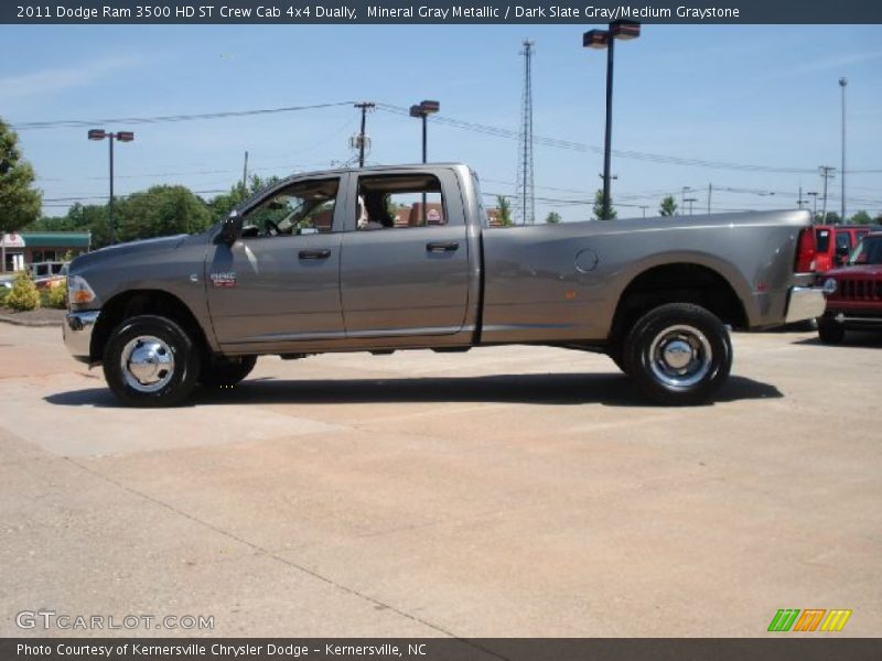 Mineral Gray Metallic / Dark Slate Gray/Medium Graystone 2011 Dodge Ram 3500 HD ST Crew Cab 4x4 Dually