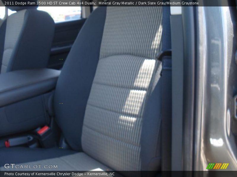 Mineral Gray Metallic / Dark Slate Gray/Medium Graystone 2011 Dodge Ram 3500 HD ST Crew Cab 4x4 Dually