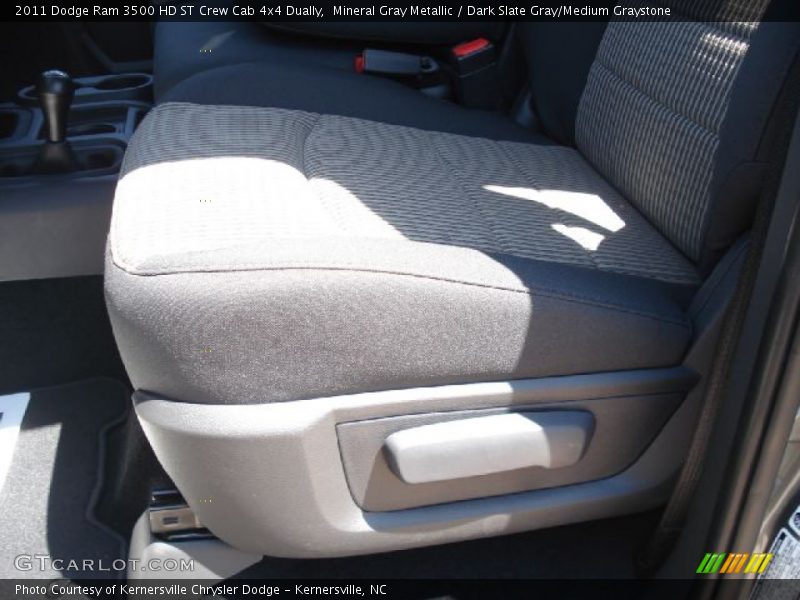 Mineral Gray Metallic / Dark Slate Gray/Medium Graystone 2011 Dodge Ram 3500 HD ST Crew Cab 4x4 Dually