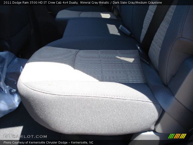 Mineral Gray Metallic / Dark Slate Gray/Medium Graystone 2011 Dodge Ram 3500 HD ST Crew Cab 4x4 Dually