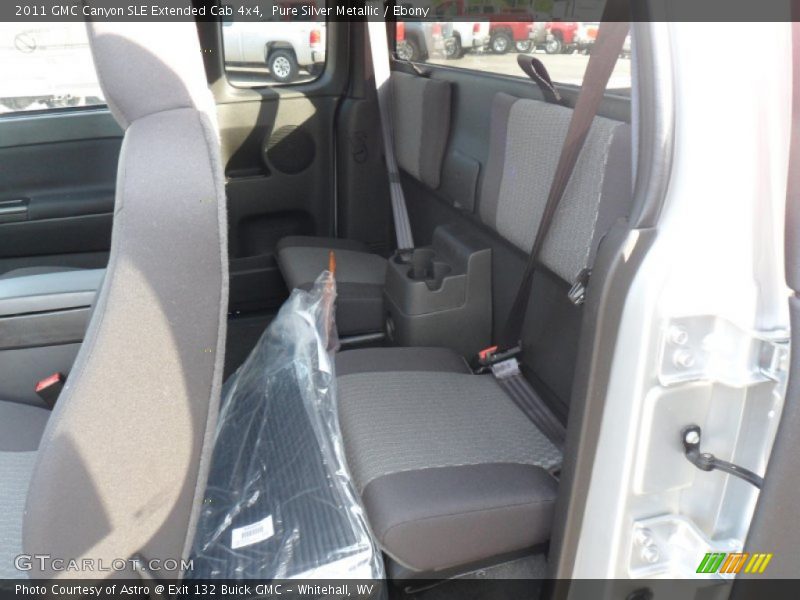 Pure Silver Metallic / Ebony 2011 GMC Canyon SLE Extended Cab 4x4