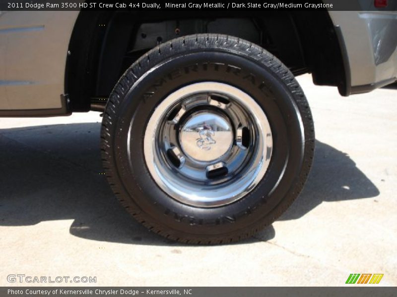 Mineral Gray Metallic / Dark Slate Gray/Medium Graystone 2011 Dodge Ram 3500 HD ST Crew Cab 4x4 Dually