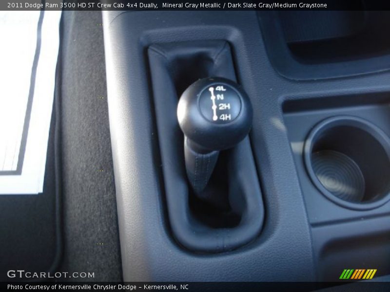 Mineral Gray Metallic / Dark Slate Gray/Medium Graystone 2011 Dodge Ram 3500 HD ST Crew Cab 4x4 Dually