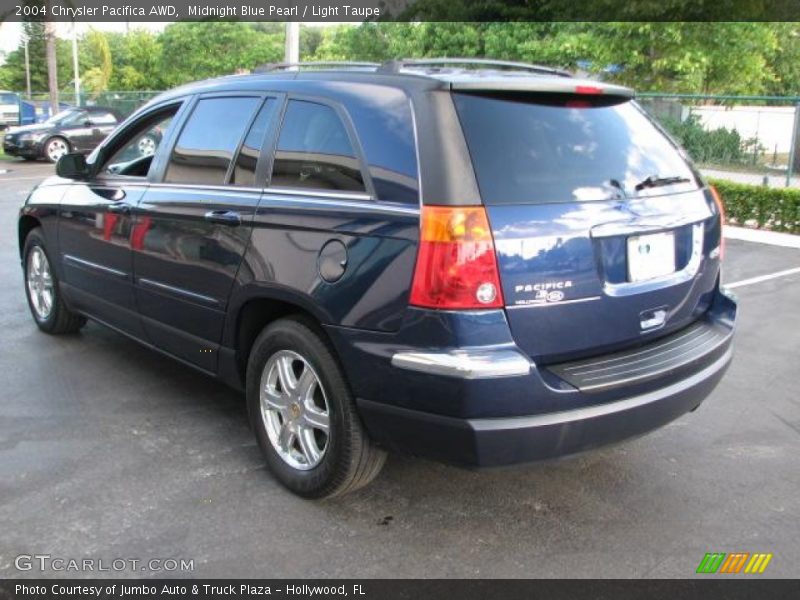 Midnight Blue Pearl / Light Taupe 2004 Chrysler Pacifica AWD