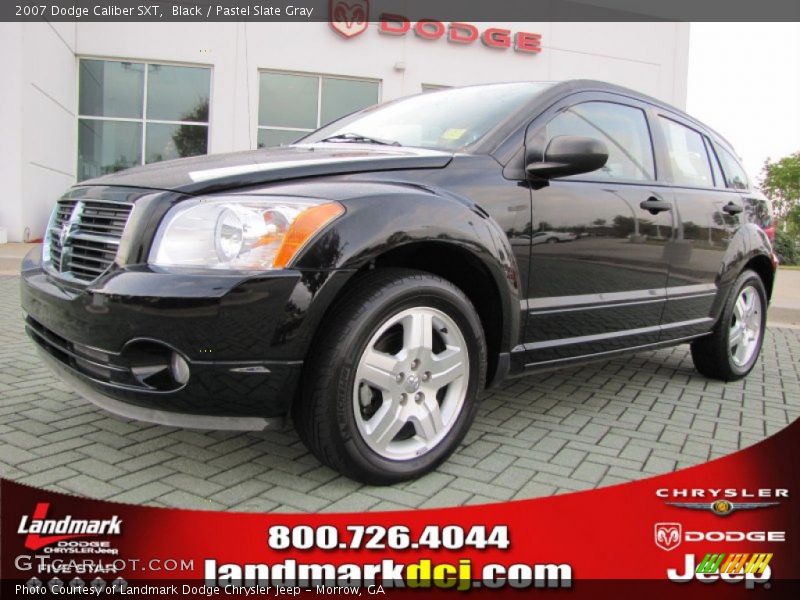 Black / Pastel Slate Gray 2007 Dodge Caliber SXT