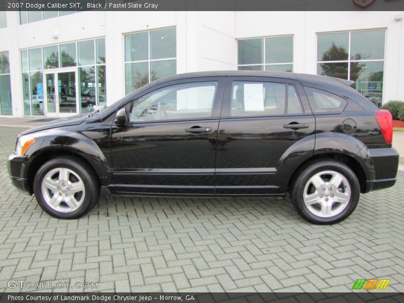 Black / Pastel Slate Gray 2007 Dodge Caliber SXT