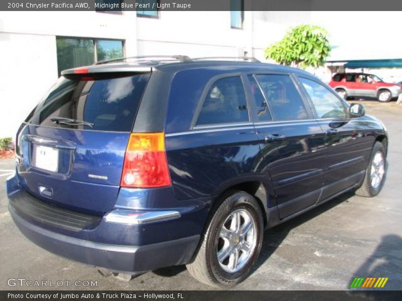 Midnight Blue Pearl / Light Taupe 2004 Chrysler Pacifica AWD