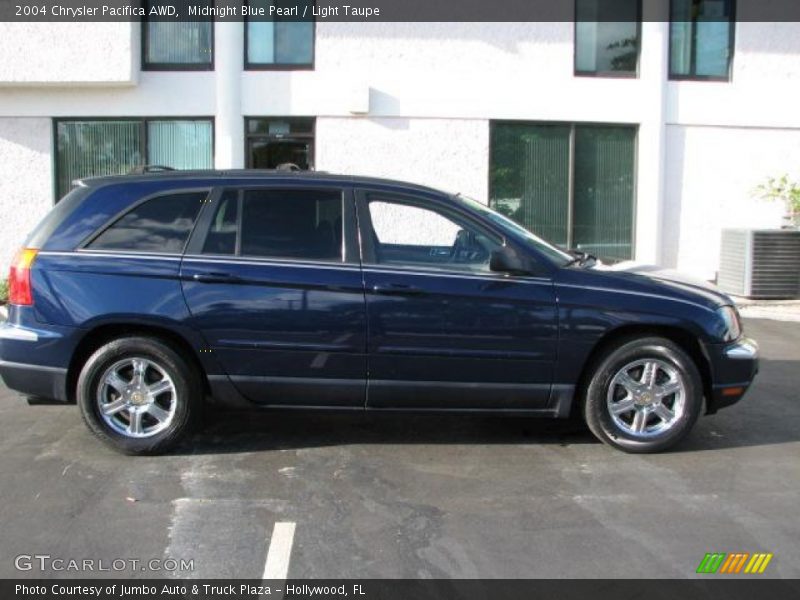 Midnight Blue Pearl / Light Taupe 2004 Chrysler Pacifica AWD