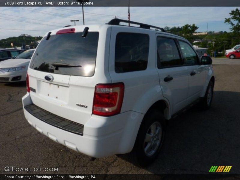 Oxford White / Stone 2009 Ford Escape XLT 4WD