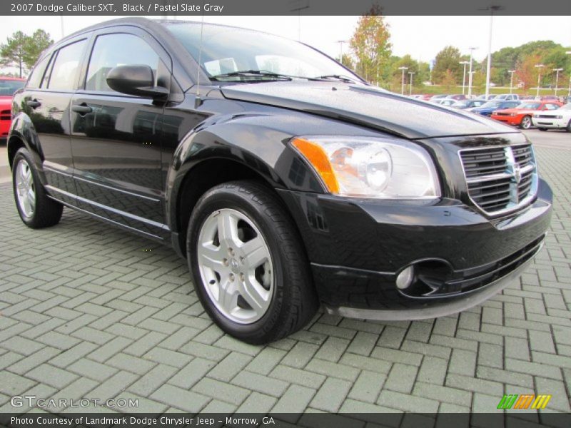 Black / Pastel Slate Gray 2007 Dodge Caliber SXT