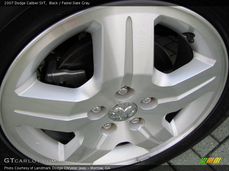 Black / Pastel Slate Gray 2007 Dodge Caliber SXT