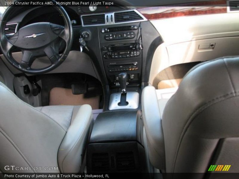 Midnight Blue Pearl / Light Taupe 2004 Chrysler Pacifica AWD