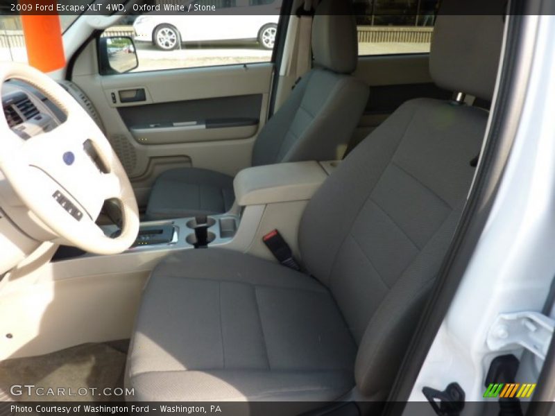 Oxford White / Stone 2009 Ford Escape XLT 4WD