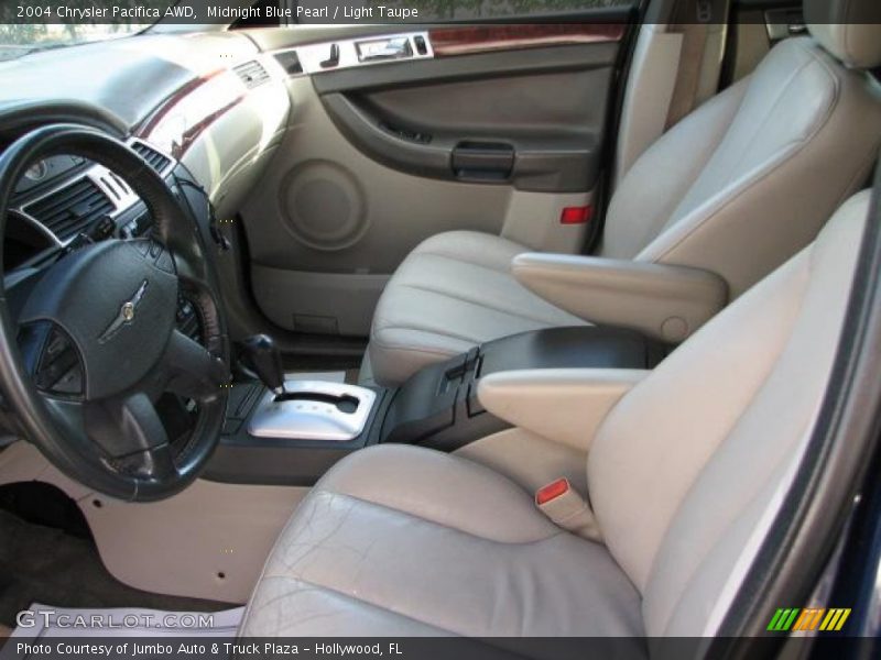Midnight Blue Pearl / Light Taupe 2004 Chrysler Pacifica AWD