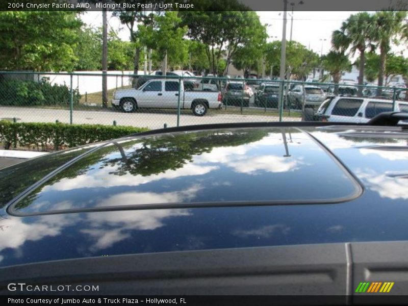 Midnight Blue Pearl / Light Taupe 2004 Chrysler Pacifica AWD