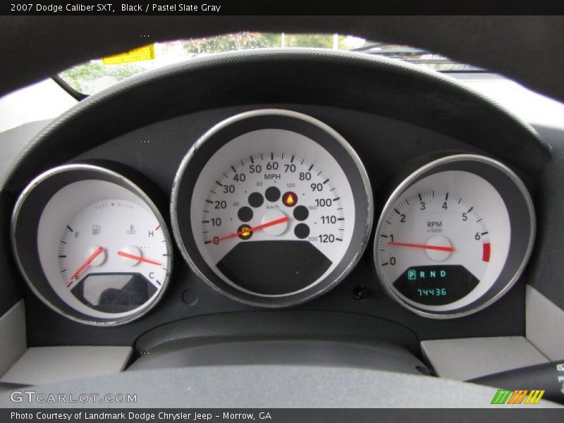 Black / Pastel Slate Gray 2007 Dodge Caliber SXT