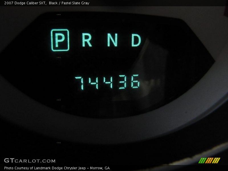 Black / Pastel Slate Gray 2007 Dodge Caliber SXT