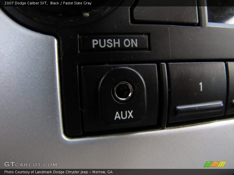 Black / Pastel Slate Gray 2007 Dodge Caliber SXT