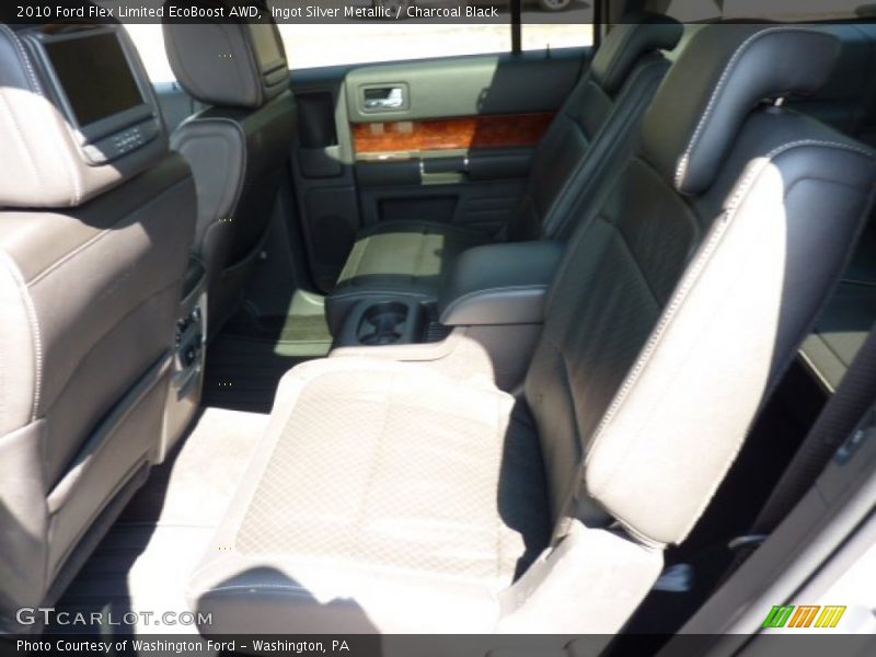 Ingot Silver Metallic / Charcoal Black 2010 Ford Flex Limited EcoBoost AWD