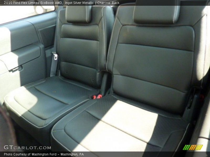 Ingot Silver Metallic / Charcoal Black 2010 Ford Flex Limited EcoBoost AWD