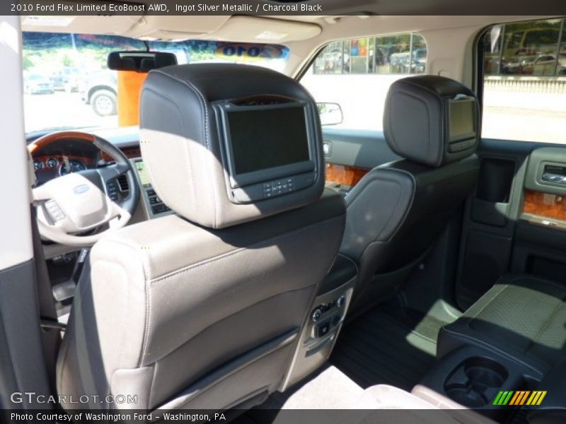 Ingot Silver Metallic / Charcoal Black 2010 Ford Flex Limited EcoBoost AWD