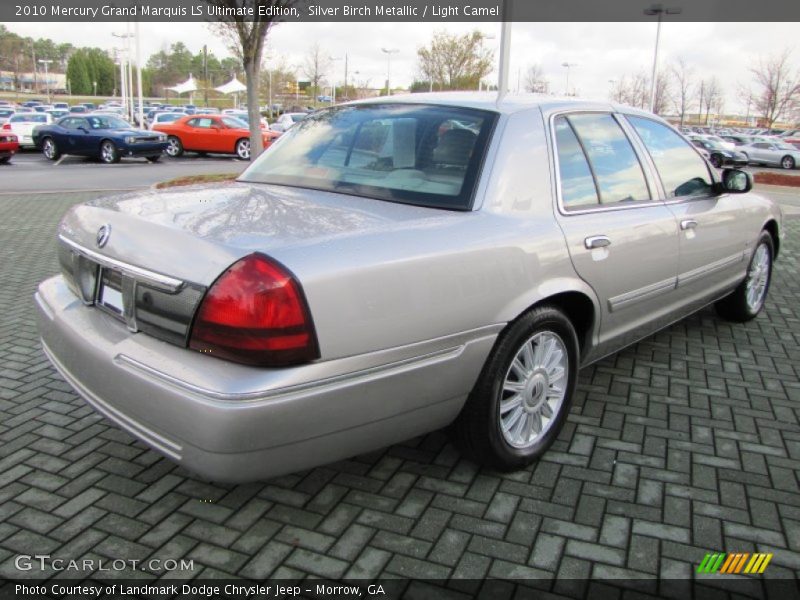 Silver Birch Metallic / Light Camel 2010 Mercury Grand Marquis LS Ultimate Edition