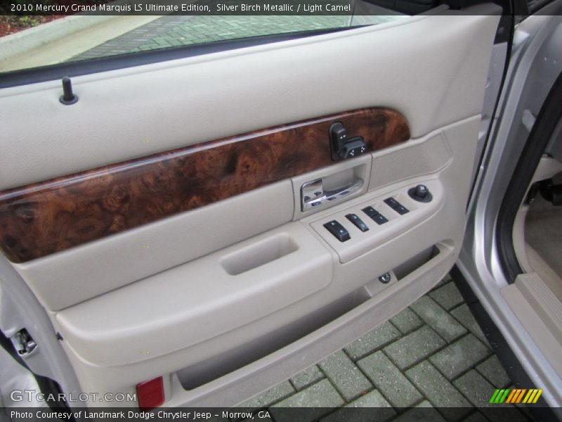 Silver Birch Metallic / Light Camel 2010 Mercury Grand Marquis LS Ultimate Edition