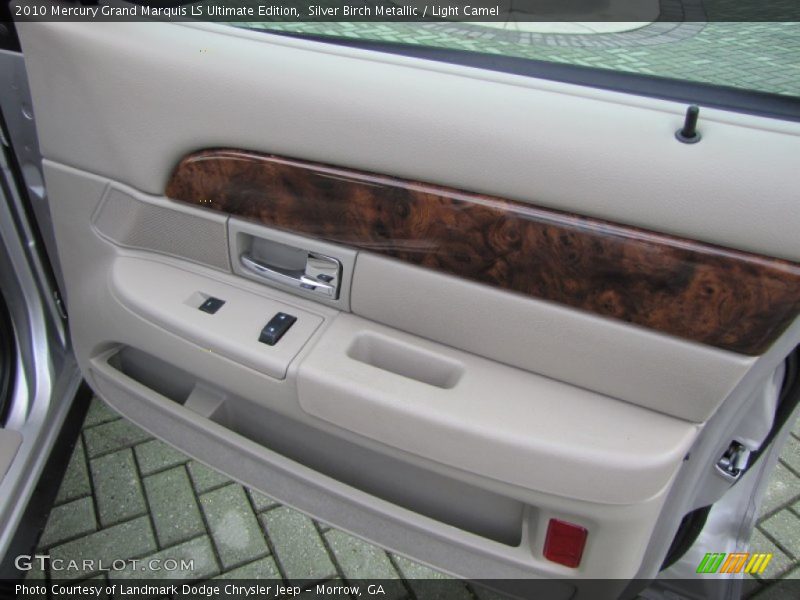 Silver Birch Metallic / Light Camel 2010 Mercury Grand Marquis LS Ultimate Edition