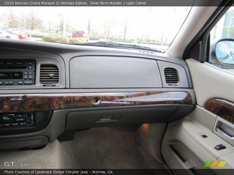 Silver Birch Metallic / Light Camel 2010 Mercury Grand Marquis LS Ultimate Edition