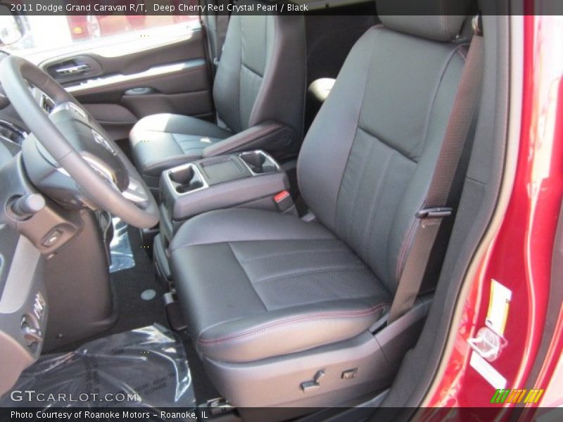  2011 Grand Caravan R/T Black Interior