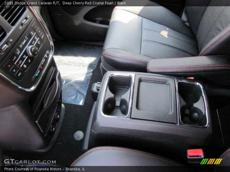 Deep Cherry Red Crystal Pearl / Black 2011 Dodge Grand Caravan R/T