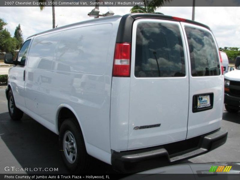 Summit White / Medium Pewter 2007 Chevrolet Express 1500 Commercial Van