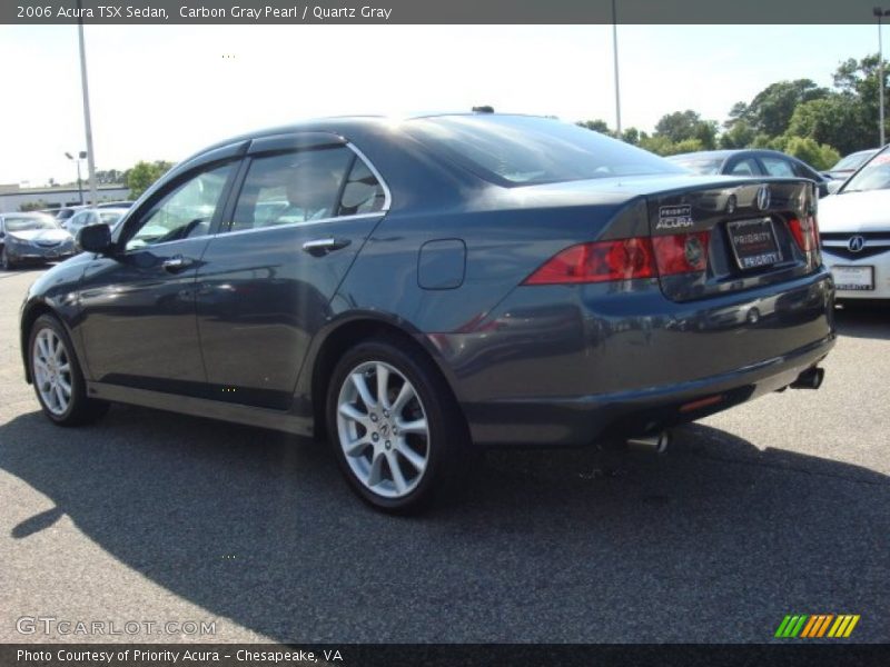 Carbon Gray Pearl / Quartz Gray 2006 Acura TSX Sedan