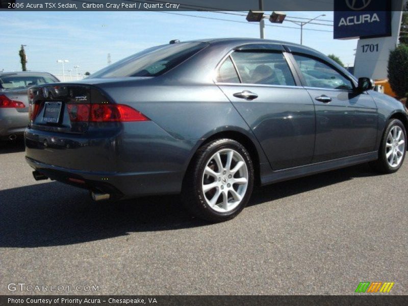 Carbon Gray Pearl / Quartz Gray 2006 Acura TSX Sedan