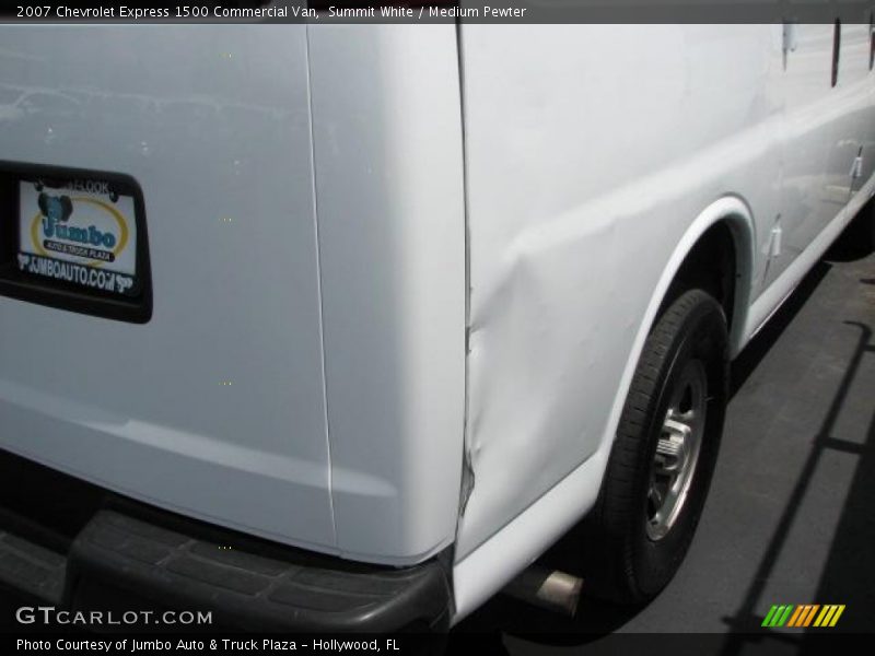 Summit White / Medium Pewter 2007 Chevrolet Express 1500 Commercial Van