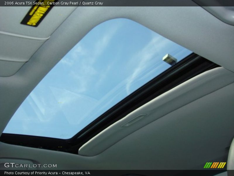 Carbon Gray Pearl / Quartz Gray 2006 Acura TSX Sedan