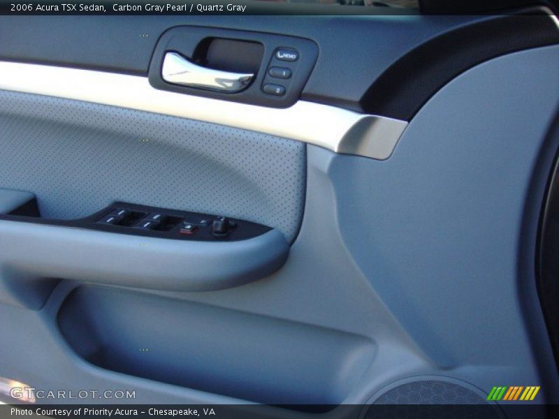 Carbon Gray Pearl / Quartz Gray 2006 Acura TSX Sedan