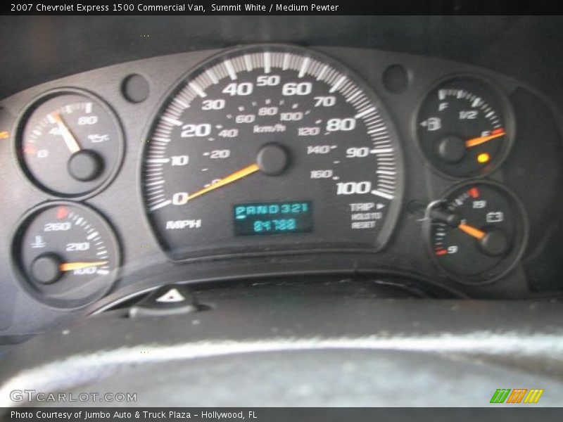 Summit White / Medium Pewter 2007 Chevrolet Express 1500 Commercial Van
