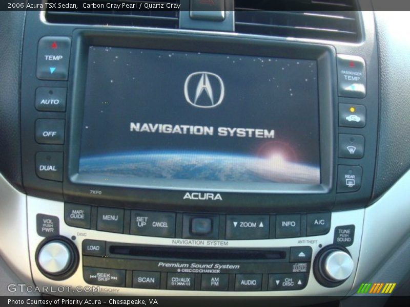 Carbon Gray Pearl / Quartz Gray 2006 Acura TSX Sedan